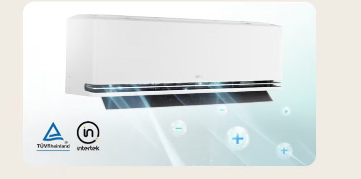 Điều hòa LG IDH24M1 24000BTU 2 chiều inverter 14 Plasmaster Ionizer++ là công nghệ có thể làm sạch không gian