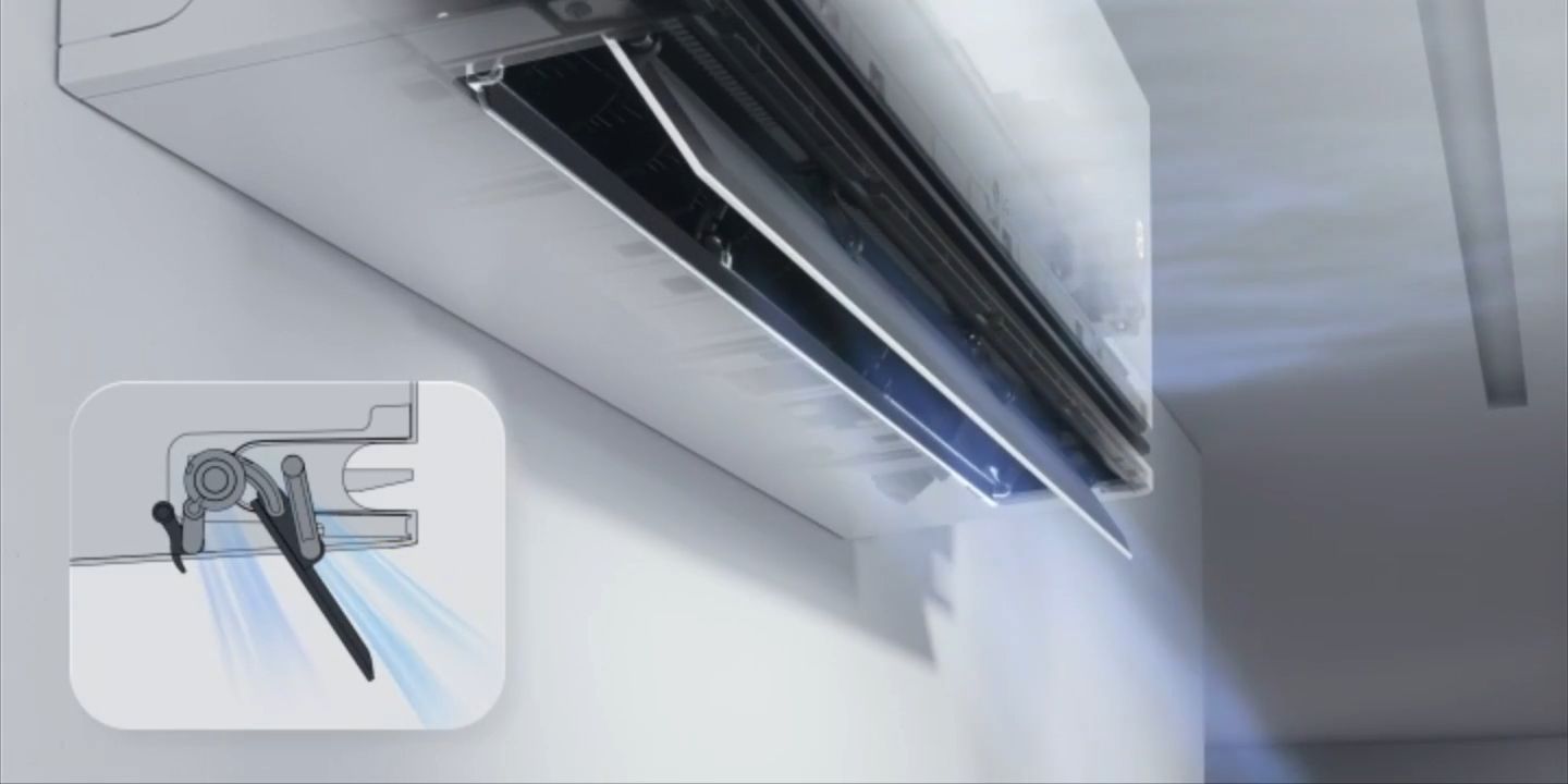 Điều hòa LG IDH24M1 24000BTU 2 chiều inverter 8 Hệ thống 2 cửa gió Dual Vane