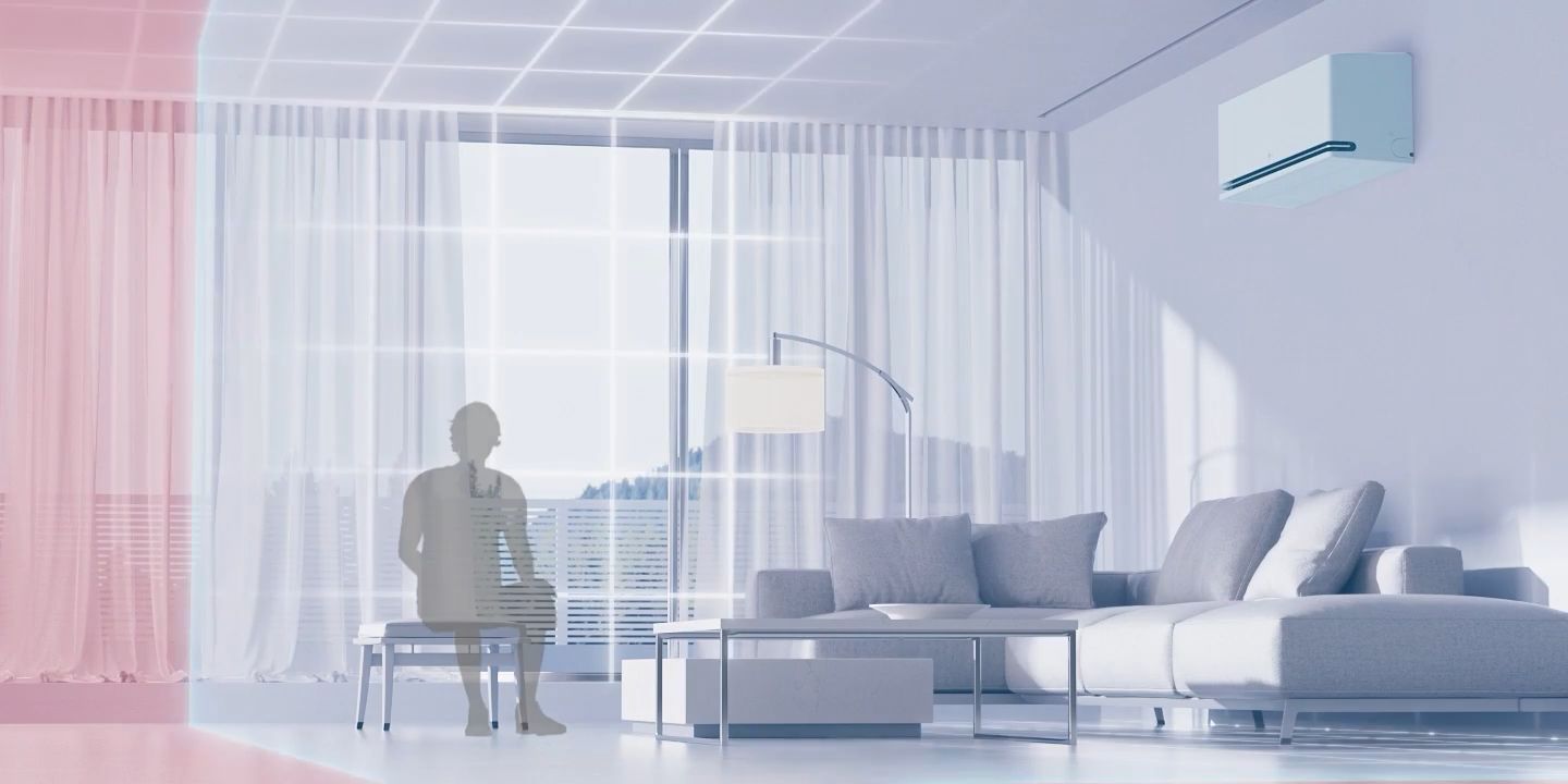 Điều hòa LG IDH24M1 24000BTU 2 chiều inverter 6 Duy trì nhiệt độ và giảm thiểu tối đa điện năng tiêu thụ cho người dùng