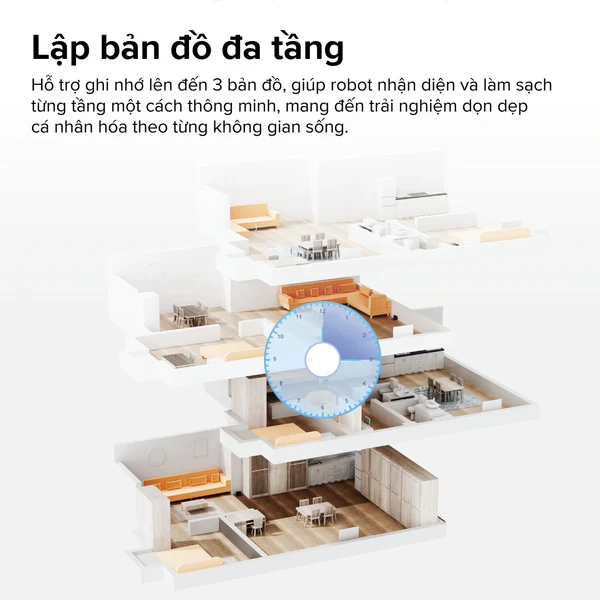 Robot hút bụi Roborock Q10 VF bảo hành hãng 24 tháng 5 Robot hút bụi Roborock Q10 VF